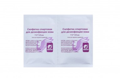  Салфетка инъекционная 110*125мм INEKTA №100  фото